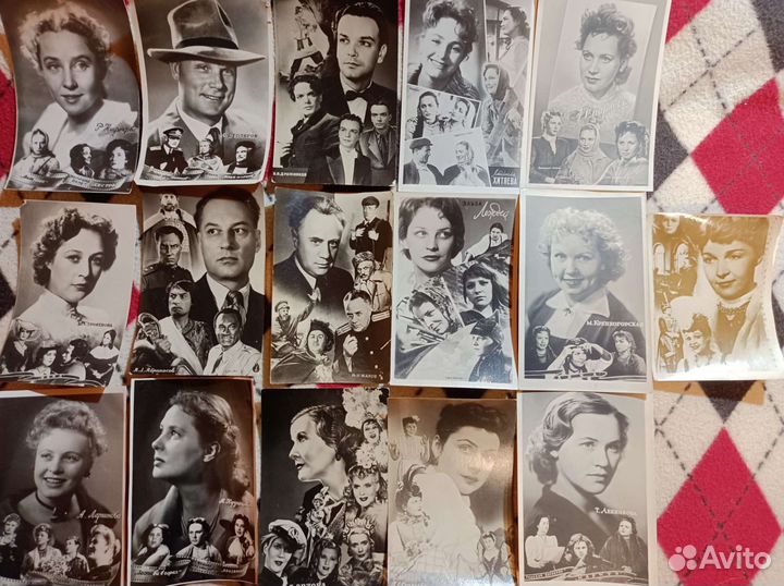 Фото открытки советских и зарубежных артистов