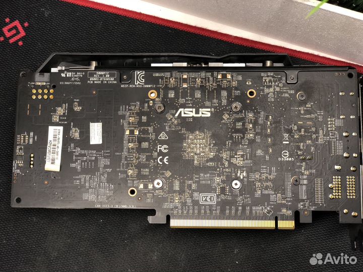 Видеокарта Asus rx 470 4гб