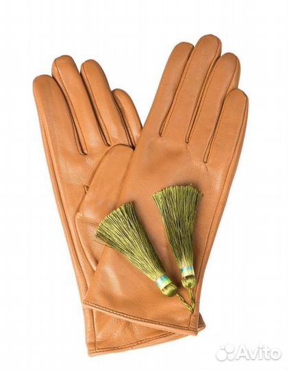 Перчатки женские кожаные новые