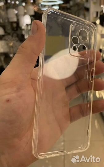 Прозрачный чехол на realme 9 pro