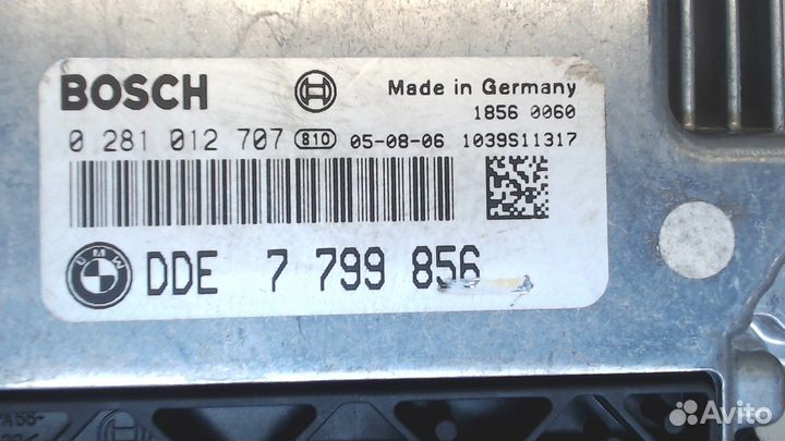 Блок управления двигателем BMW 7 E65, 2005