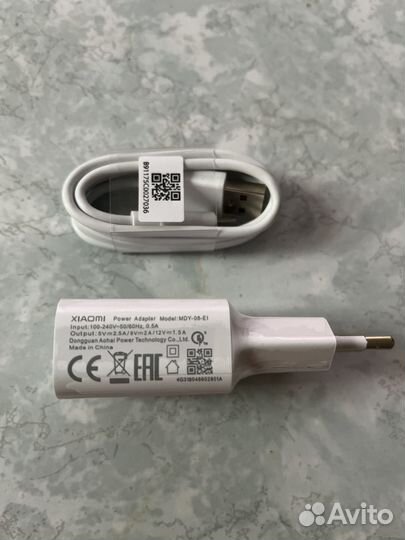 Зарядка xiaomi с кабелем тайп С