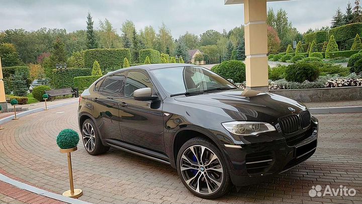 Накладки на пороги performance BMW X6 E71/X5 E70