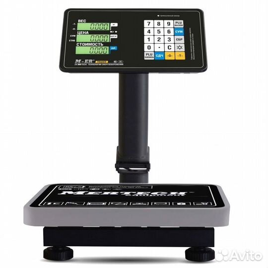 Торговые весы со стойкой