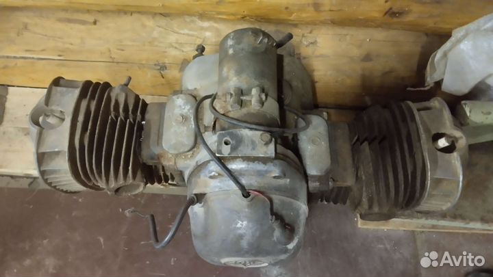 Двигатель и кпп К750