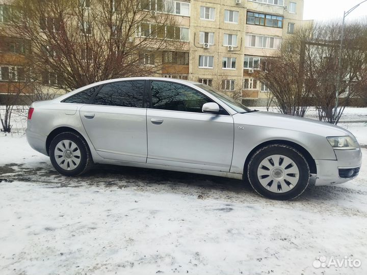 Audi A6 2.4 CVT, 2007, 202 000 км