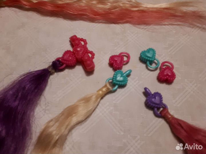 Пряди для Барби принцессы