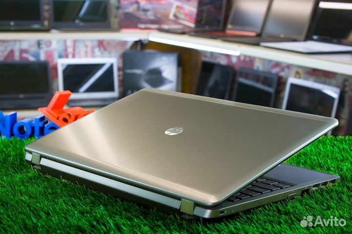 Ноутбук HP ProBook 4 ядра, корпус металл