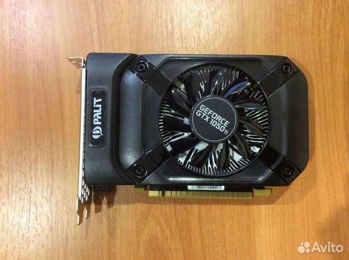 Видеокарта gtx 1050 ti 4gb palit