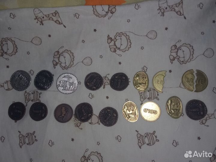 Монеты магнит