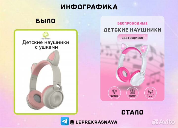 Инфографика для маркетплейсов