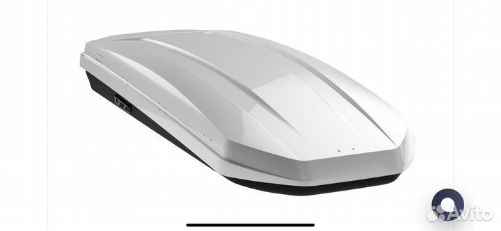 Бокс Lux Major 217 см белый глянец