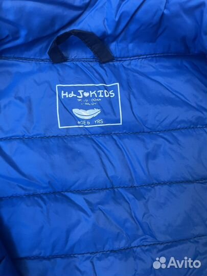 Ультралегкий пуховик для мальчика