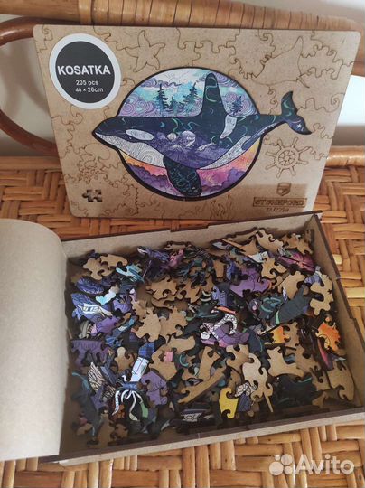 Пазл деревянный косатка