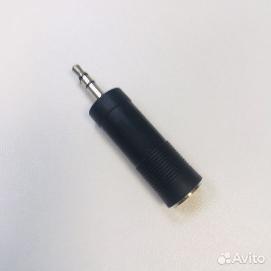 Переходник Jack 6.35 мм розетка -Jack 3.5 мм вилк