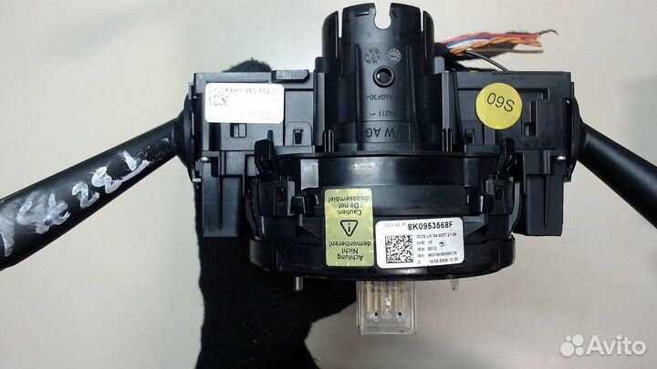 Переключатель поворотов и дворников Audi A5, 2008