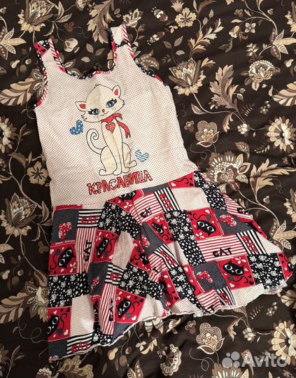 Вещи пакетом на девочку 128