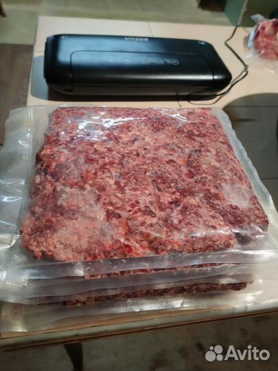 Фарш говяжий для собак/кошек