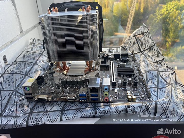 Материнская плата с процессором i3 9100f