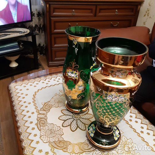 Ваза чехия богемия