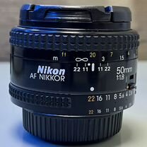 Объектив Nikon 50mm f/1.8D AF Nikkor