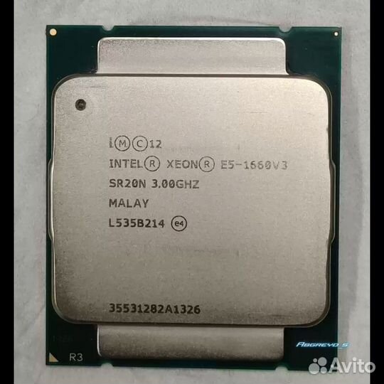 Процессор Xeon E5 1650 V3
