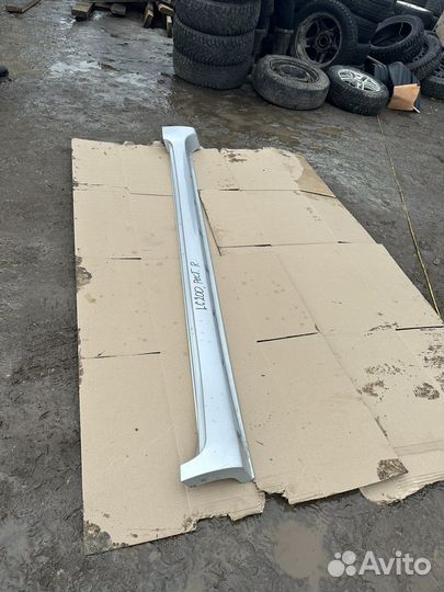 Накладка порога правая Land Cruiser 200 рест 12-15