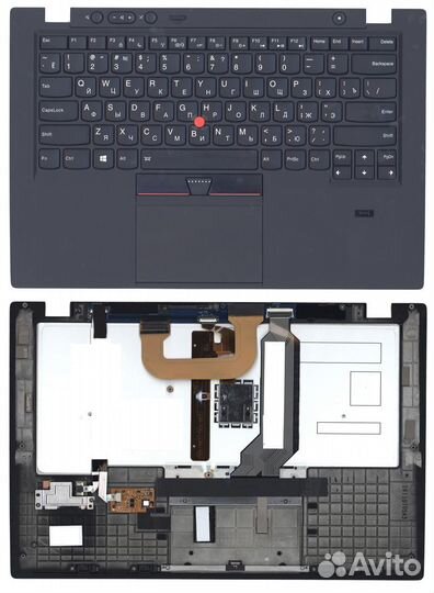 Клавиатураlenovo ThinkPad X1 Carbon панель черная