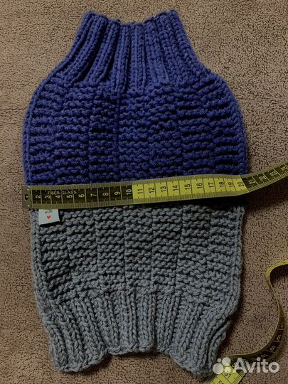 Вязаная одежда ручной работы для собак