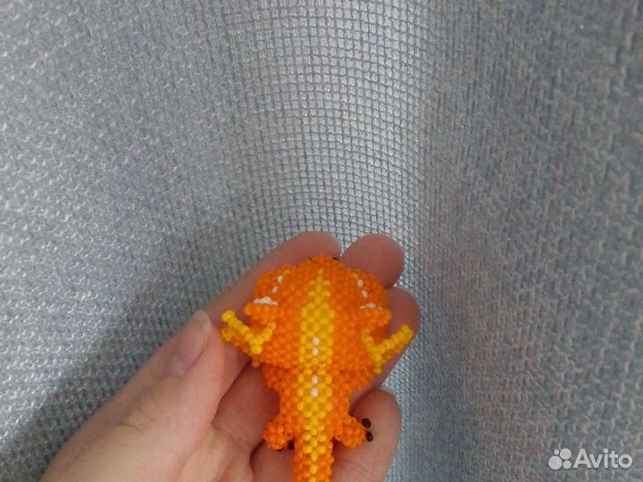 Фигурки животных из бисера