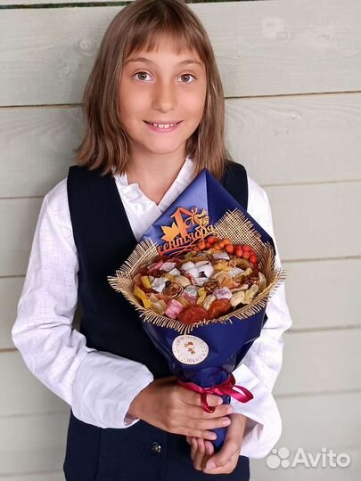 Букет учителю на 1 сентября