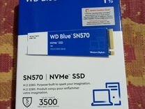 Новый ssd Wd blue sn570 1tb