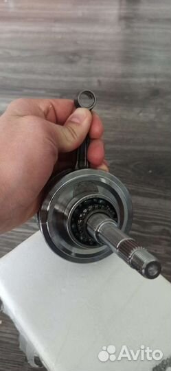 Коленвал на скутер 139QMB 16/22 зуба, Honda dio