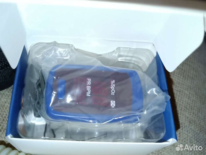 Измеритель пульса, кислорода в крови