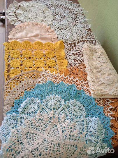 Салфетки вязаные крючком