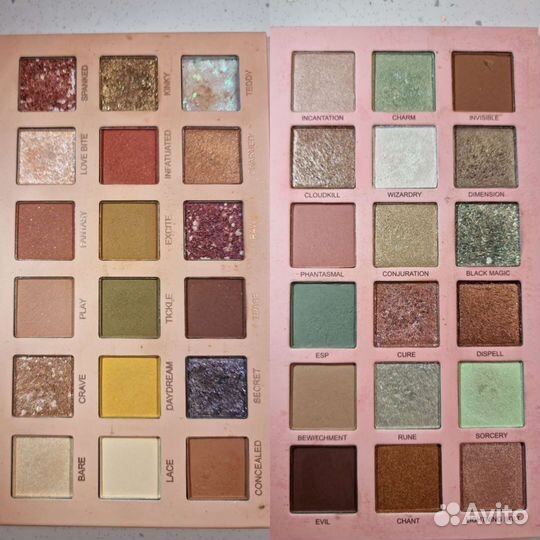 Палетки теней по одной цене