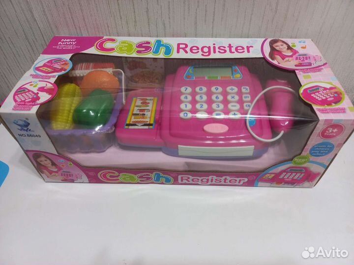 Игрушечная касса новая