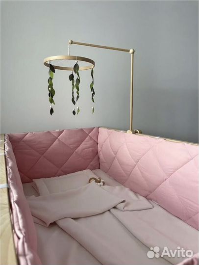 Бортики в детскую кроватку