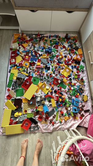 Lego duplo огромный ящик