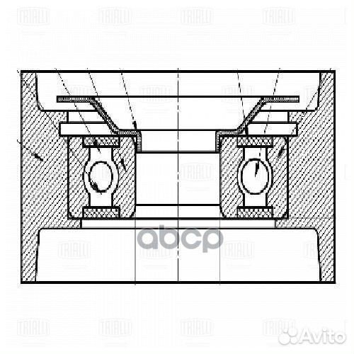 Ролик привод. ремня для а/м камаз 5490/Axor