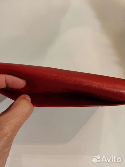 Кошелёк женский кожаный красный в идеале