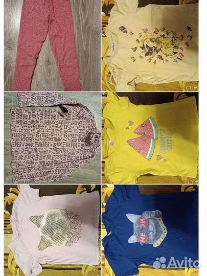 Пакет вещей на девочку 110-116