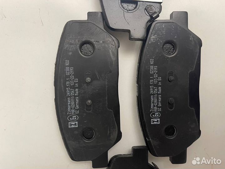 Тормозные колодки kia