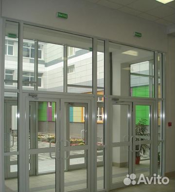 Двери и входные группы из алюминия