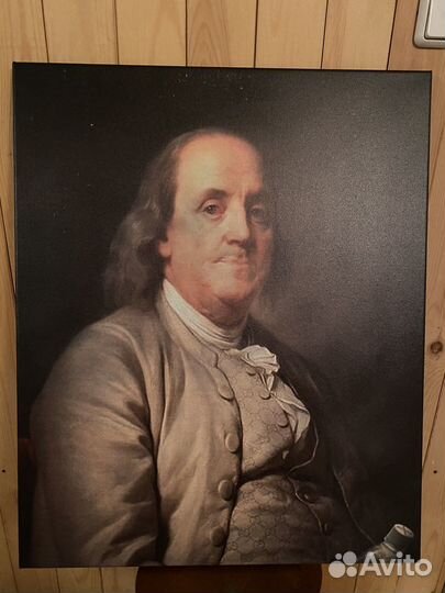 Постер, картина Бенджамин Фраклин