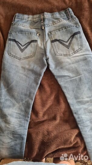Джинсы подростковые