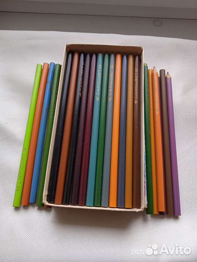 Цветные карандаши СССР