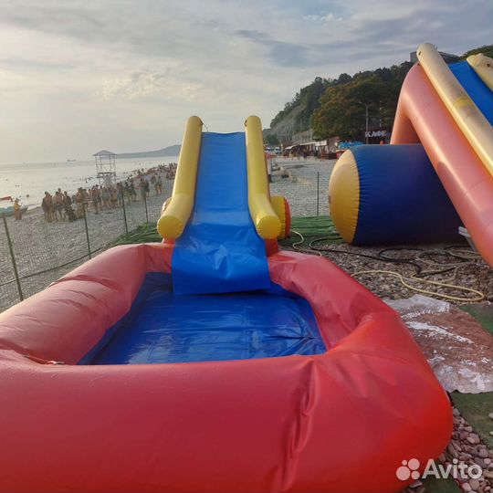 Надувная горка