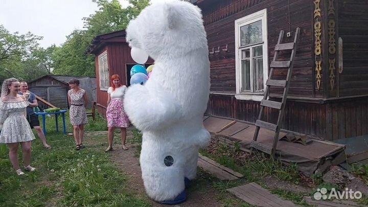 Костюм ростовой куклы аэро мишка 2