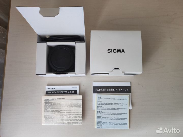 Переходник sigma mc-11 canon ef - sony e